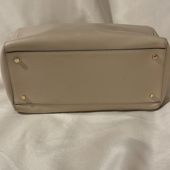 Kate Spade Laurel Magnolia Park Cream Satchel Crossbody Detachable Strap - Picture 8 of 16